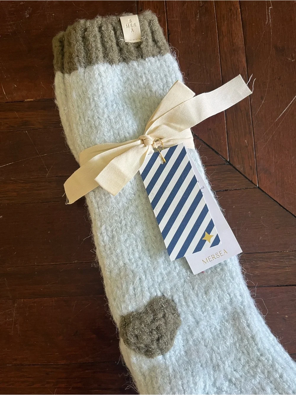 NWT Mersea Cozy Slipper Socks